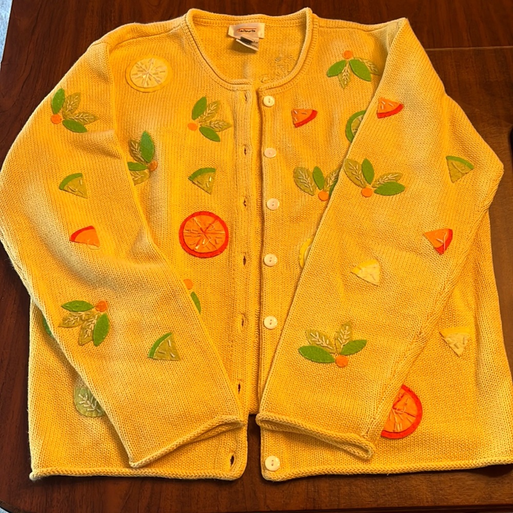 Talbot’s Season Festive Cardigan Sweater